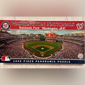 Washington Nationals Panoramic Puzzle - Red and Green